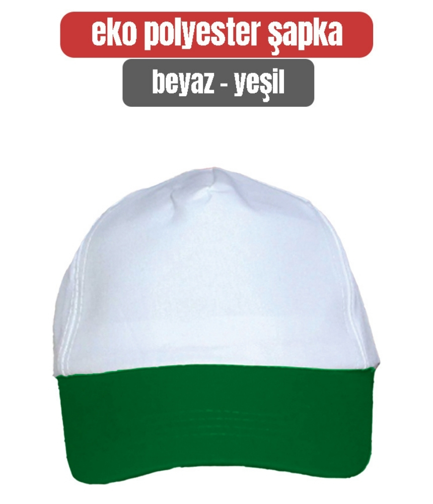 Güneşlik Şapka Eko Polyester